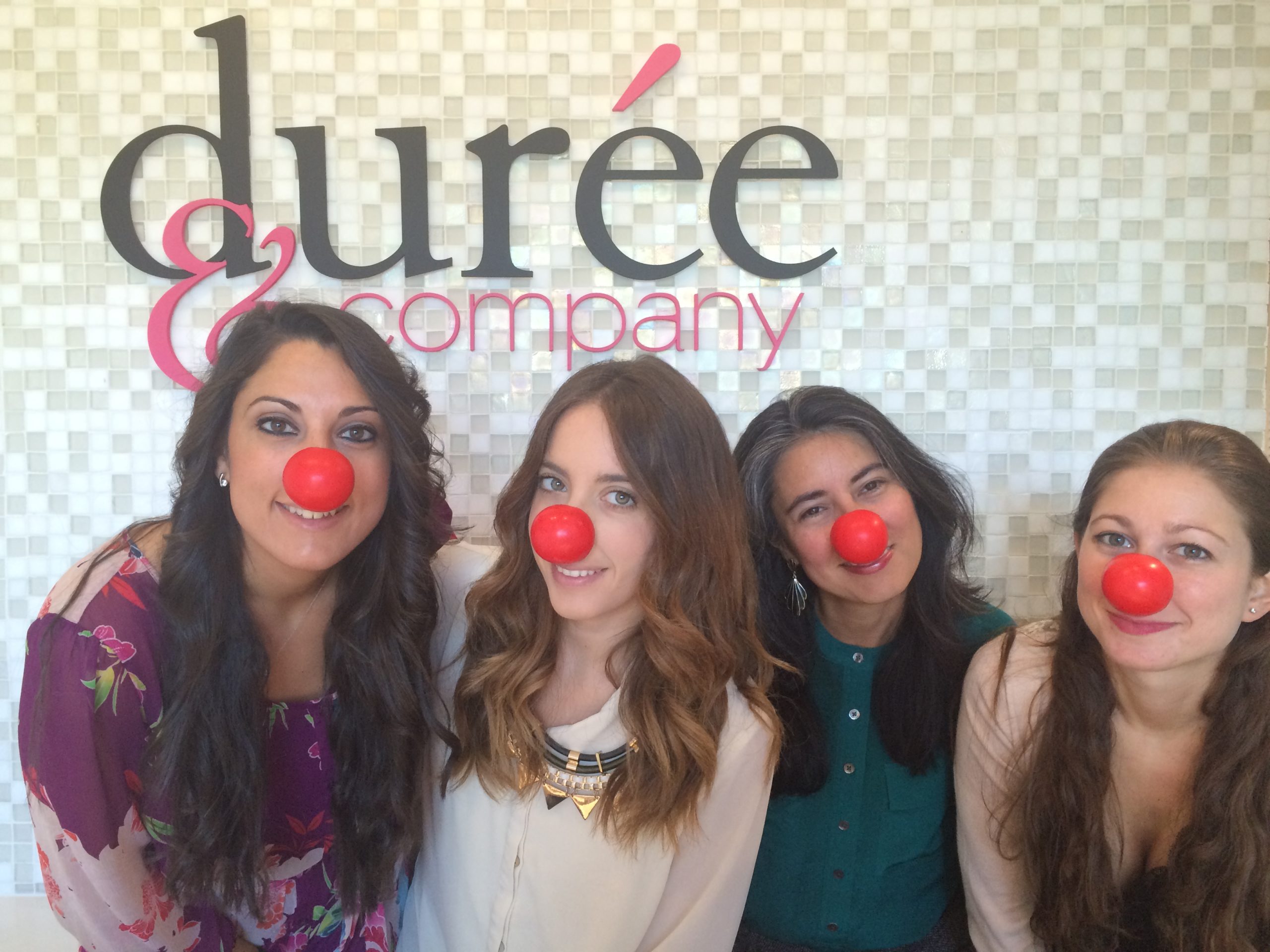 Durée and company red nose day