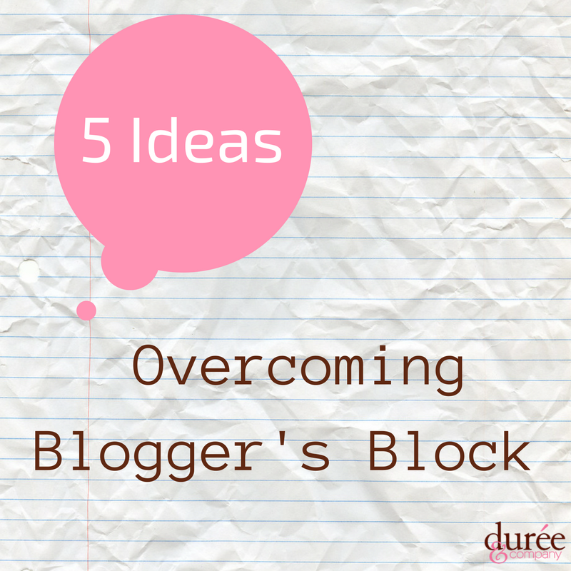bloggers block Durée and company 