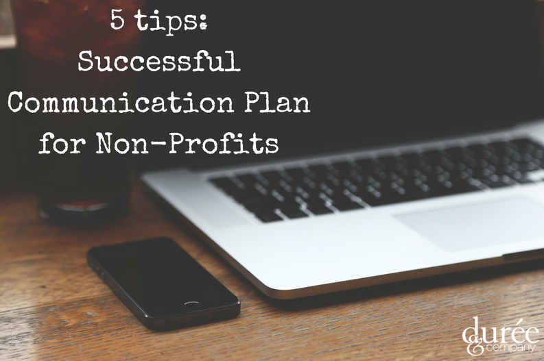 successful communication plan for nonprofits