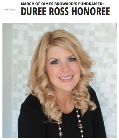 durée ross march of dimes honoree