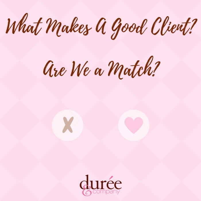 what makes good client 