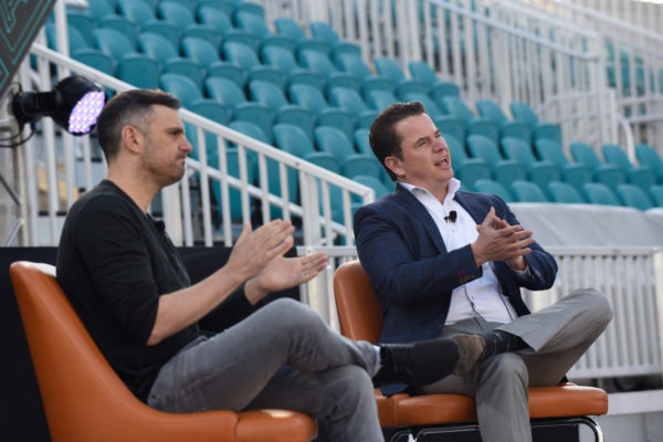 Serial entrepreneur Gary Vaynerchuk (Gary Eve) hosts the second annual Agent2021 conference at Hard Rock Stadium on January 17, 2019 in Miami Gardens, FL with keynote speakers Matt Higgins and John Henry.  The conference educates auto, insurance, mortgage and real estate agents on digital marketing innovation.