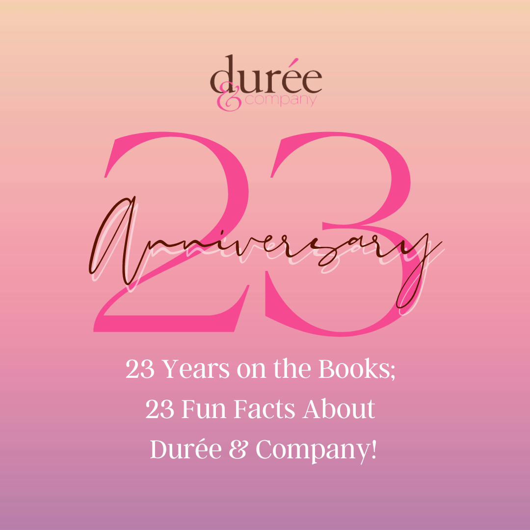 23 Fun Facts About Durée & Company